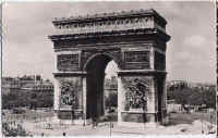 Paris, arco di trionfo 1953.jpg (41345 byte)