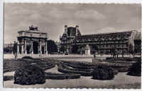 Paris, jardin des tuileries 1954.jpg (40895 byte)
